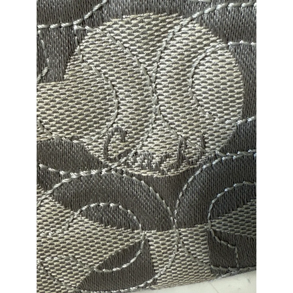 Vintage Coach Signature Optic C Quilted Wristlet
